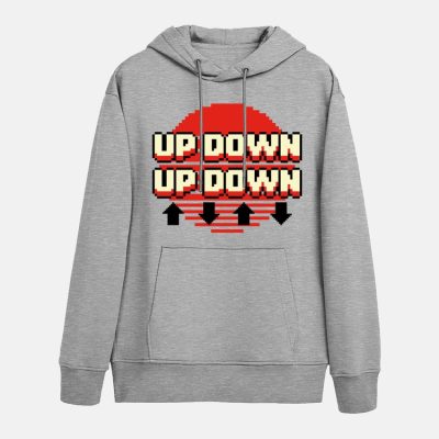 coryxkenshin up down sport grey hoodie 1 - CoryxKenshin Store