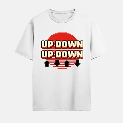 coryxkenshin up down sun white tee 1 - CoryxKenshin Store