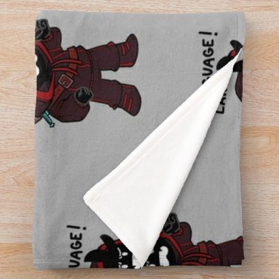 Badboyhalo Language Throw Blanket Official CoryxKenshin Merch