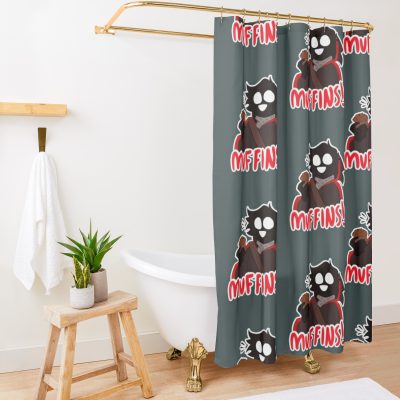 Badboyhalo Merch123 Shower Curtain Official CoryxKenshin Merch